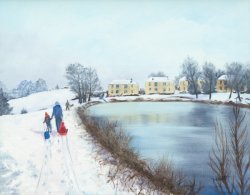 Snow at Overton